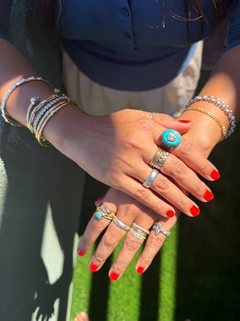 The Solstice Ring | Turquoise Statement Ring